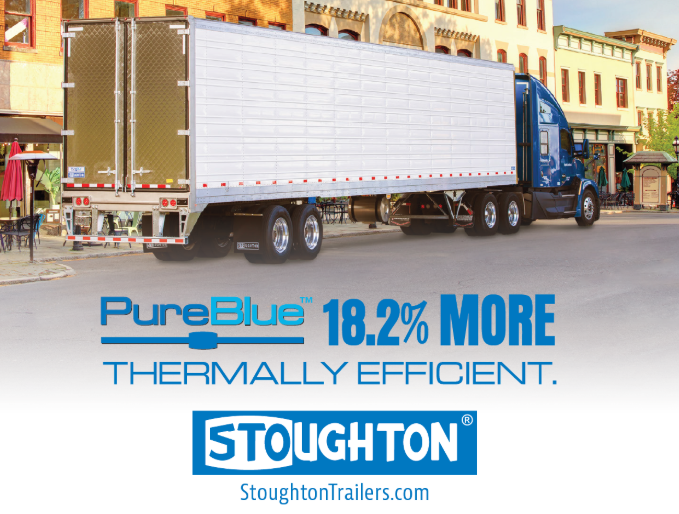 Stoughton Trailers PureBlue Refrigerated Trailer